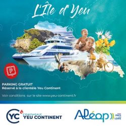 E-billet adulte (à partir de 18 ans) Compagnie Yeu Continent - Validité : 20/07/2021
