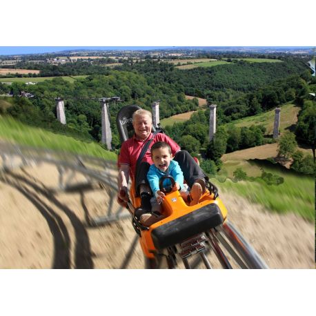 E-billet Normandie Luge Activité Luge (à partir de 3 ans) - Validité : Illimitée