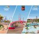 E-billet Adulte Port Aventura + Ferrari Land + Caribe Haute saison 3 jours -2022