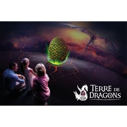 E-billet Terre de Dragons Adulte (à partir de 13 ans) - Validité : Saison 2024